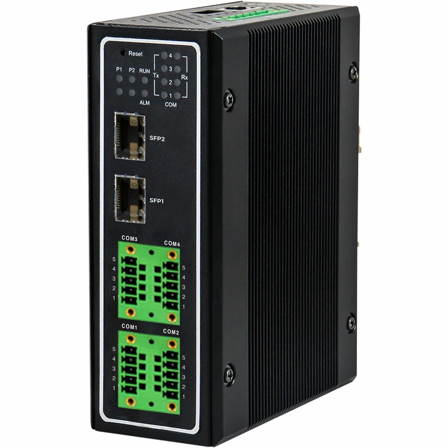 4-PORT INDUS 232/422/485 DEV SER TB SFP