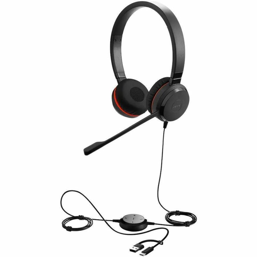 JABRA EVOLVE 20 STEREO UC, USB C/A
