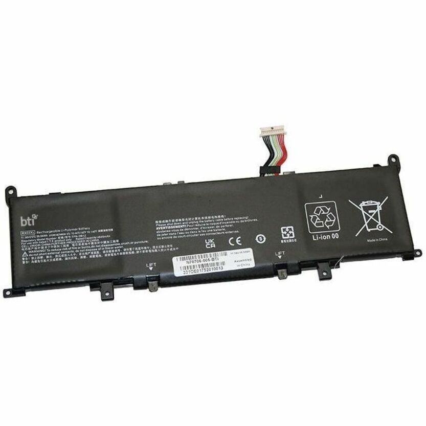 BTI N70706-005-BTI 3-CELL 11.58V LI-ION NOTEBOOK BATTERY FOR HP PROBOOK 440 G11,