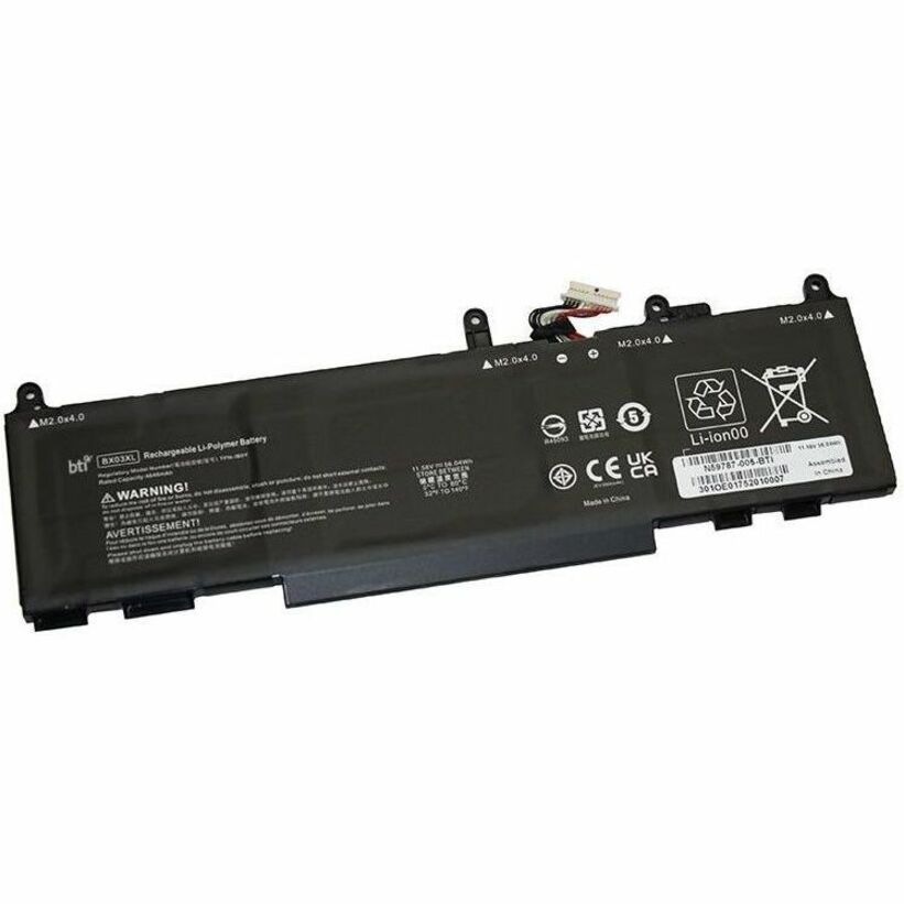 BTI N59787-005-BTI 3-CELL 11.58V LI-ION NOTEBOOK BATTERY FOR HP ELITEBOOK 830 G1
