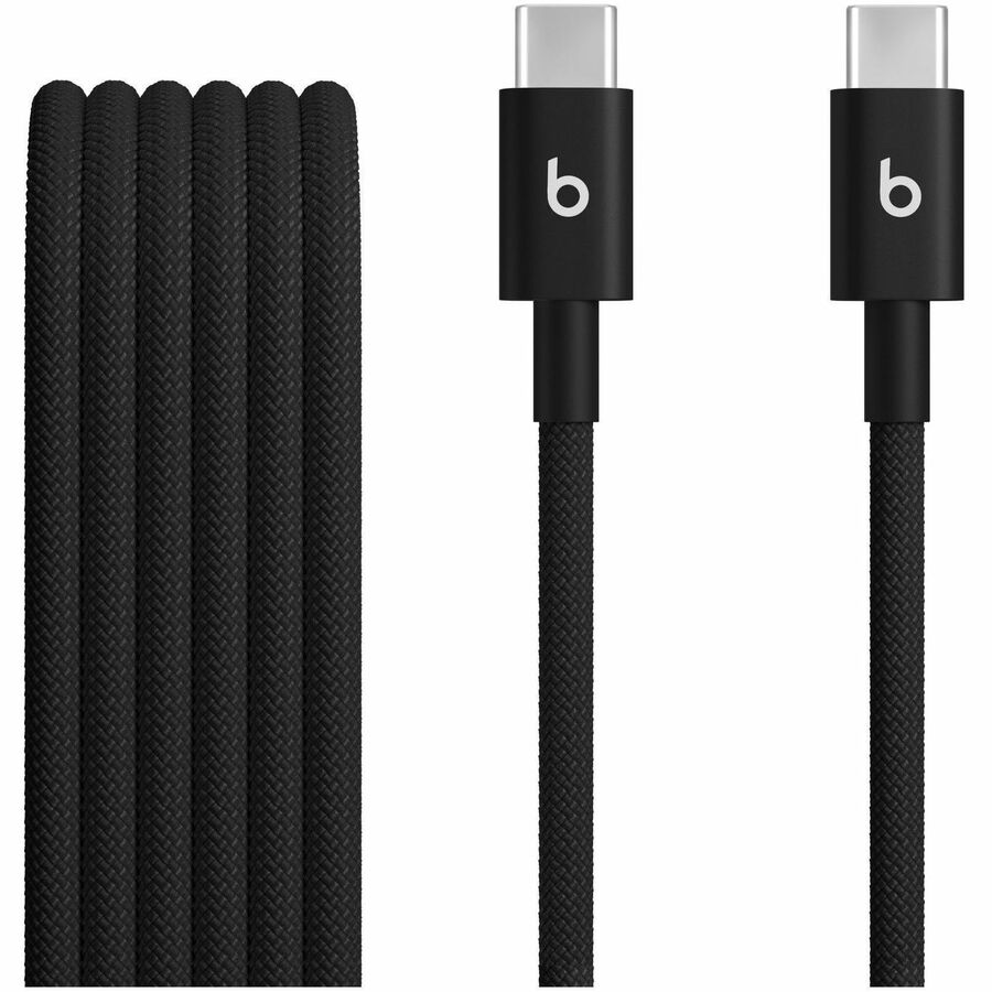 BEATS USB-C TO USB-C WOVEN CABLE (1.5 M) - BOLT BLACK