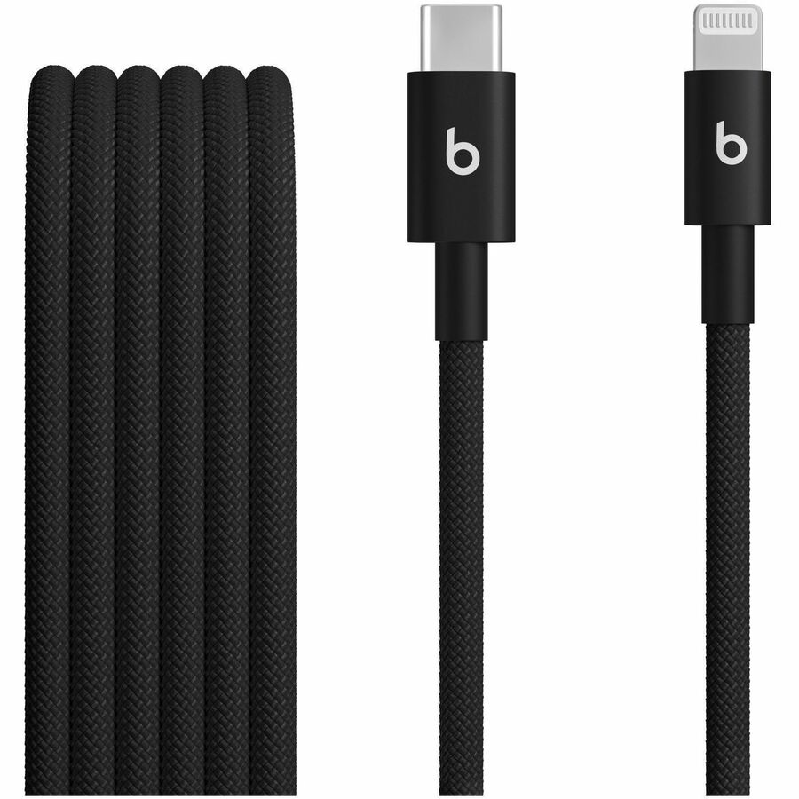 BEATS USB-C TO LIGHTNING WOVEN CABLE (1.5 M) - BOLT BLACK