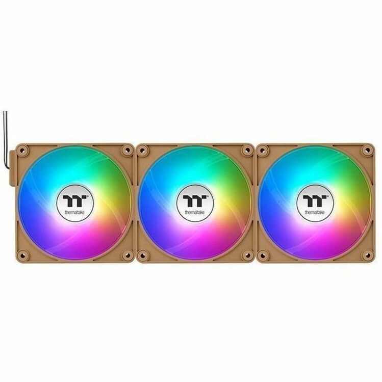 THERMALTAKE CT120 EX REVERSE ARGB SYNC PC COOLING FAN (3-FAN PACK) - GRAVEL SAND
