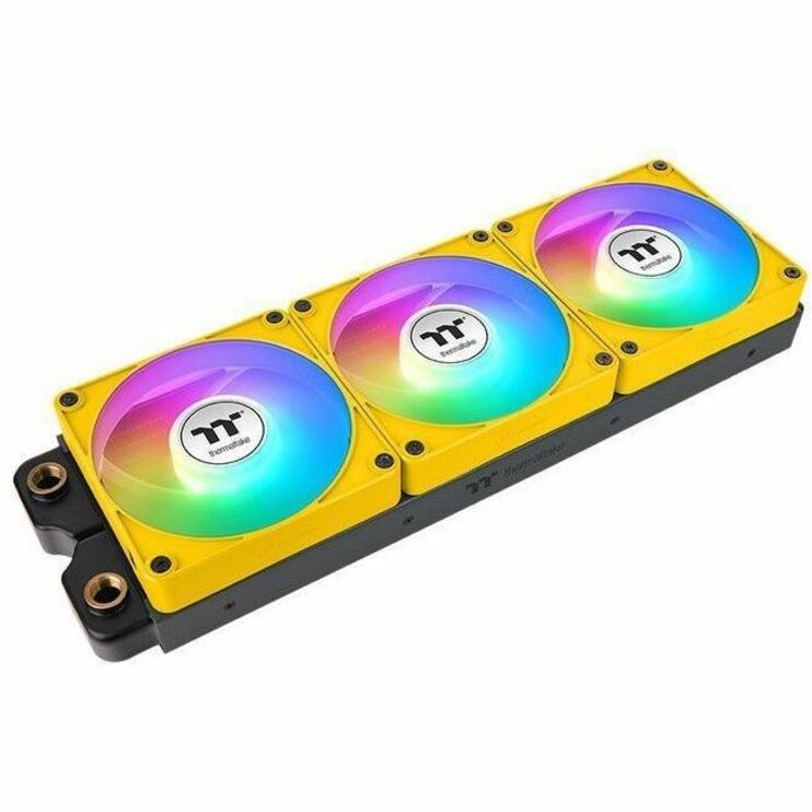 THERMALTAKE CT140 EX REVERSE ARGB SYNC PC COOLING FAN (3-FAN PACK) - BUMBLEBEE