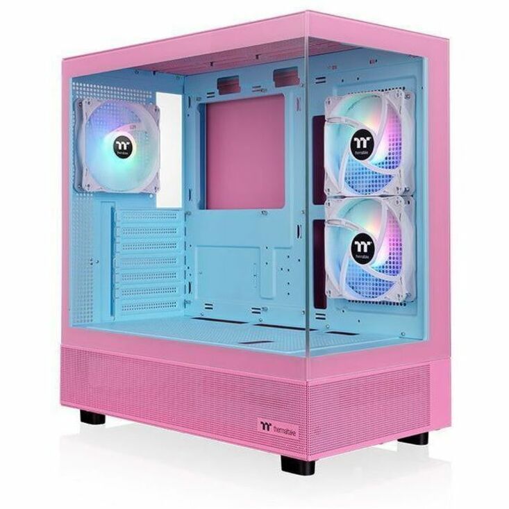 THERMALTAKE VIEW 270 TG ARGB MID TOWER CASE - BUBBLE PINK