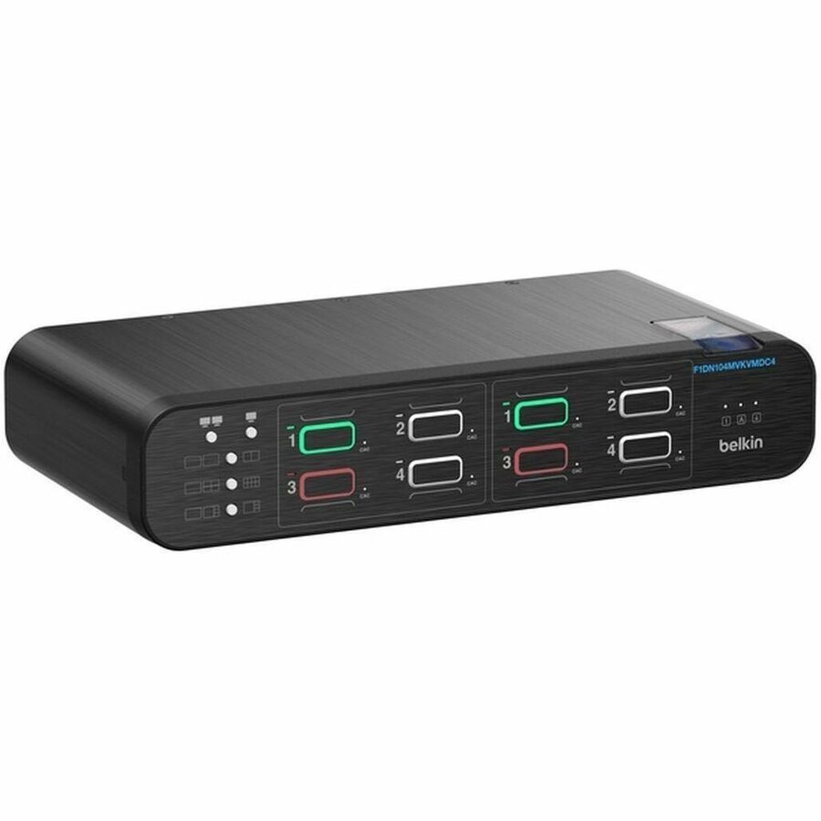 4:2 DISPLAYPORT MULTICLAVE SKVM W/CAC PP4.0