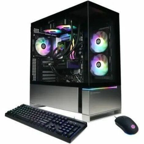 CyberPowerPC - Ordinateur de bureau pour jeux Gamer Supreme SLC11060CPG - Intel Core Ultra 7 265KF - 32 Go - 2 To SSD