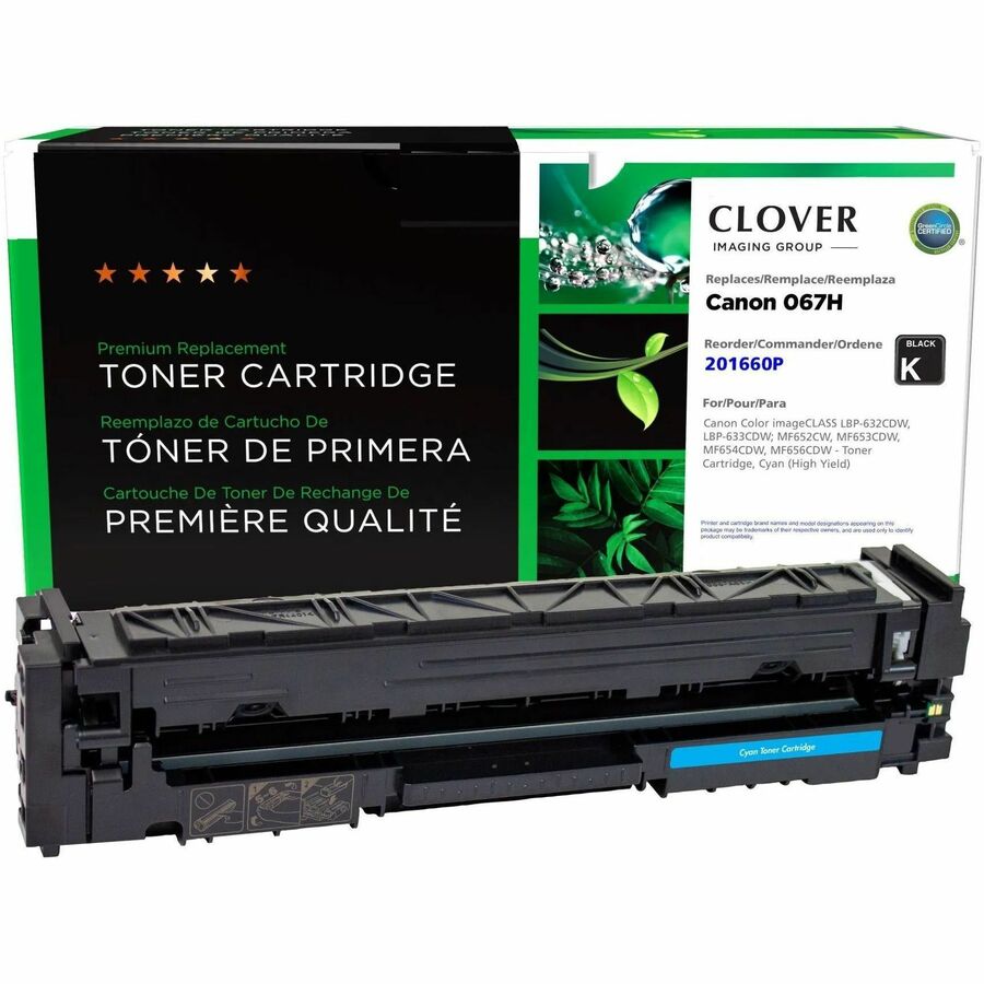 CLOVER IMAGING 067H BLACK REMAN CANON 5106C001 067HBK TONER CARTRIDGE HIGH YIELD