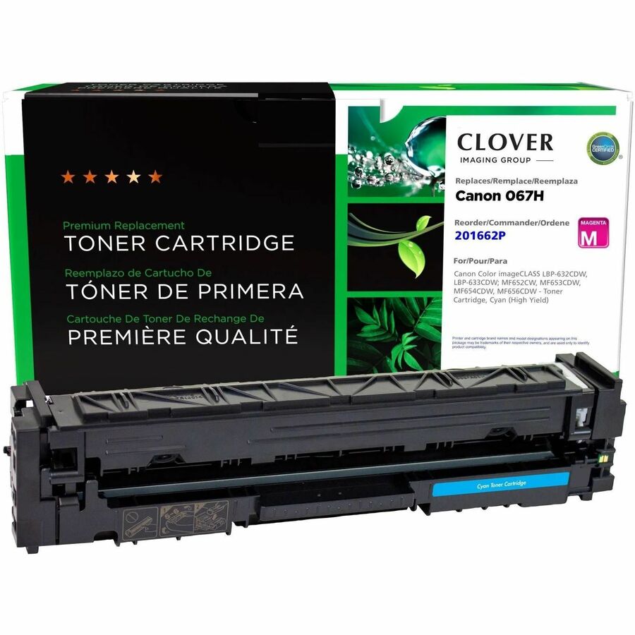 CLOVER IMAGING 067H MAGENTA REMAN CANON 5104C001 067HM TONER CARTRIDGE HIGH YIEL