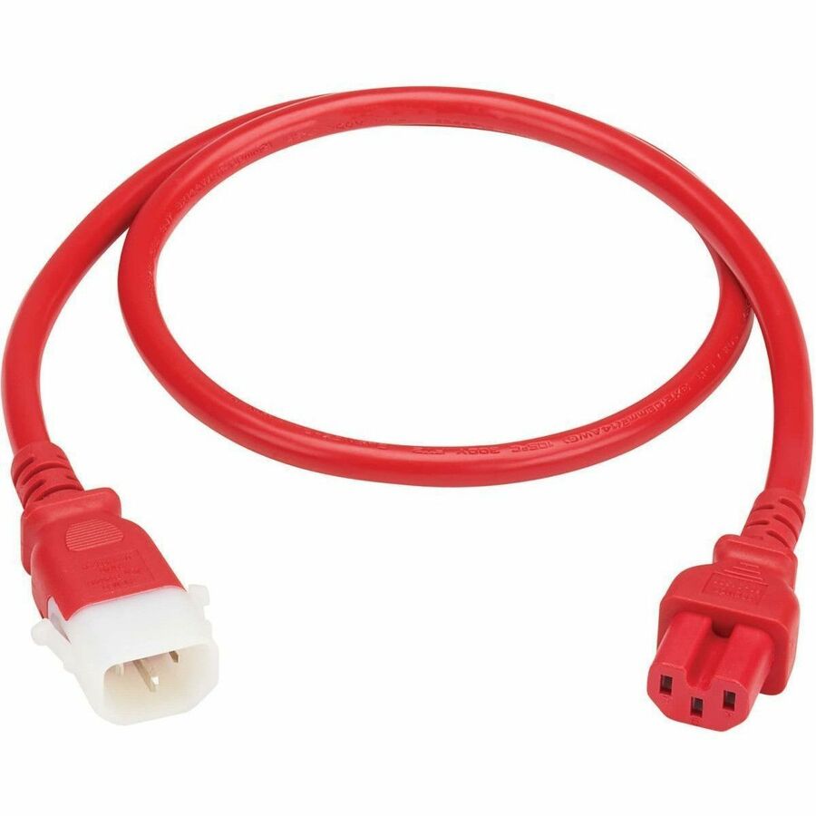TRIPP LITE SERIES PDU POWER CORD C15 TO P-LOCK C14 HEAVY-DUTY 15A 250V 14AWG 6FT