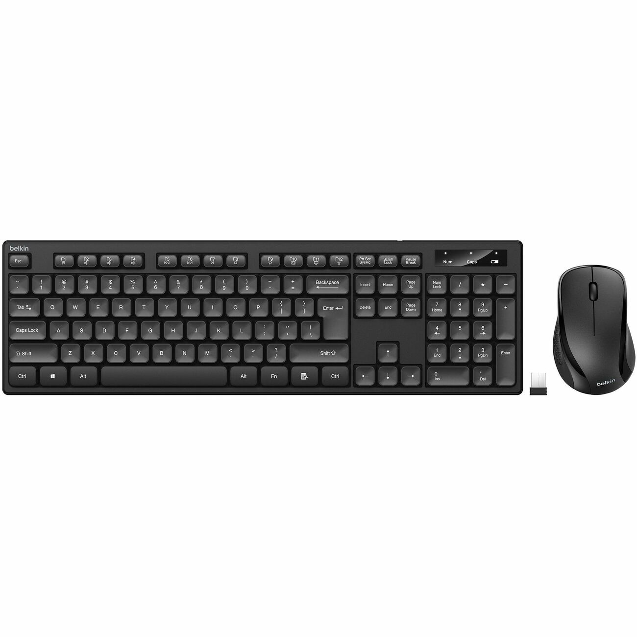 WIRELESS KEYBOARD AND MOUSE - OPTICAL