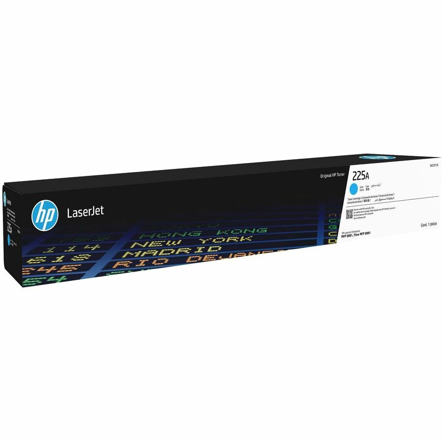 HP 225A (W2251A) CYAN ORIGINAL LASERJET TONER CARTRIDGE