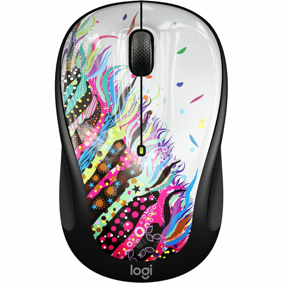 LOGITECH M325S Ambidextrous Mice - Celebration Black (910-007525)