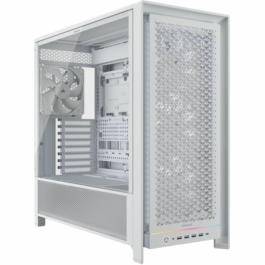 FRAME 5000D RS ARGB (4XRS140 ARGB) MID-TOWER CASE, WHITE