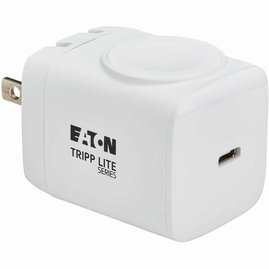 TRIPP LITE SERIES 1-PORT USB WALL/TRAVEL CHARGER USB-C 30W PD CHARGING 3W APPLE