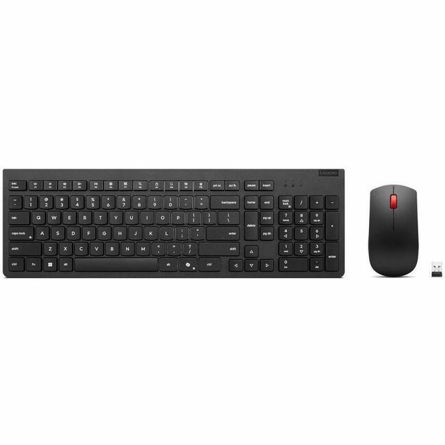 Lenovo Essential Wireless Combo Gen 2 Productivity French Keyboard and Mouse Combo, ISO Layout, Productivity Keyboard, Producti