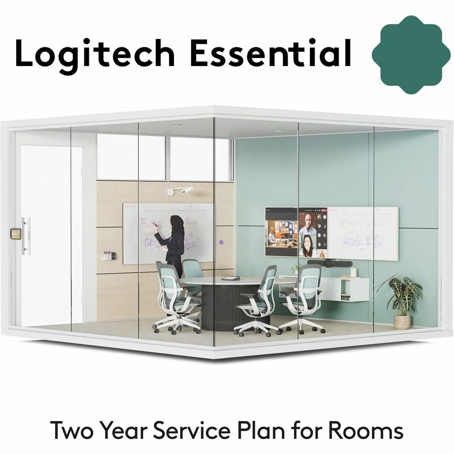 LOGITECH ESSENTIAL FOR ROOMS TWO YEAR PLAN