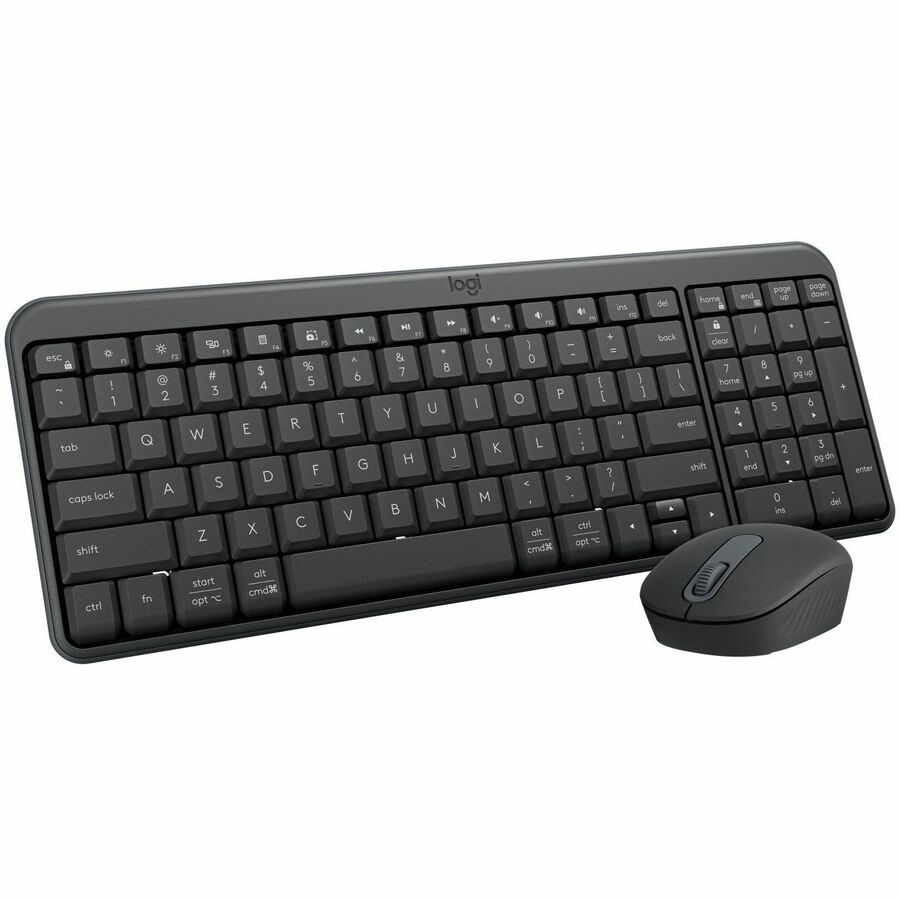 LOGITECH MK250 COMPACT WIRELESS MOUSE AND KEYBOARD GRAPHITE MULTI 4
