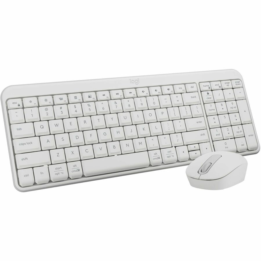 LOGITECH MK250 COMPACT WIRELESS MOUSE AND KEYBOARD OFFWHITE MULTI 4