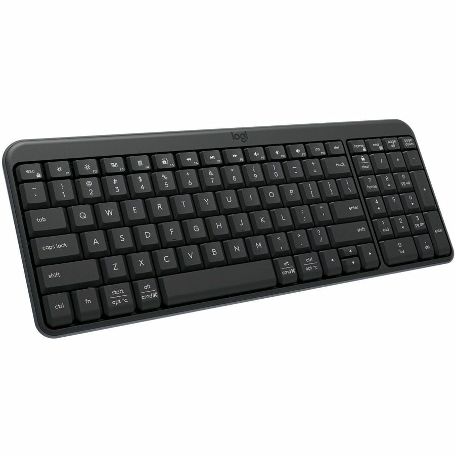 Clavier Logitech K250 - Connectivité sans fil - Bluetooth - Portée de 10 m - Touches de raccourci marche/arrêt - Compatible ...