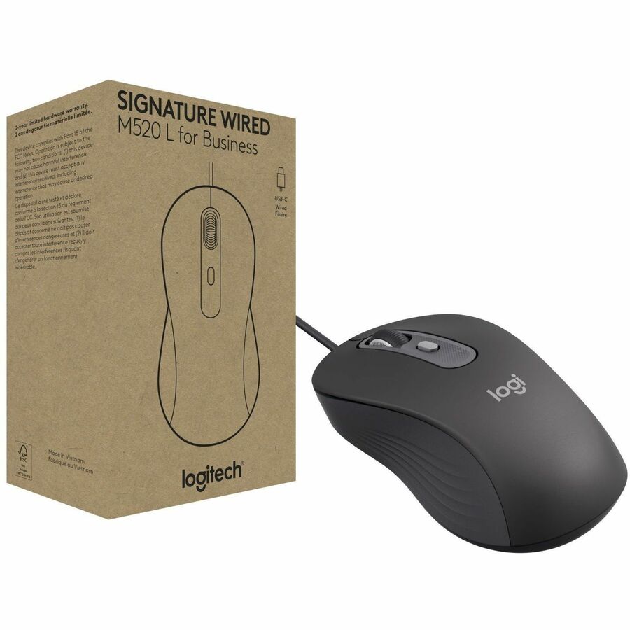 M520 L Signature Wired Mouse