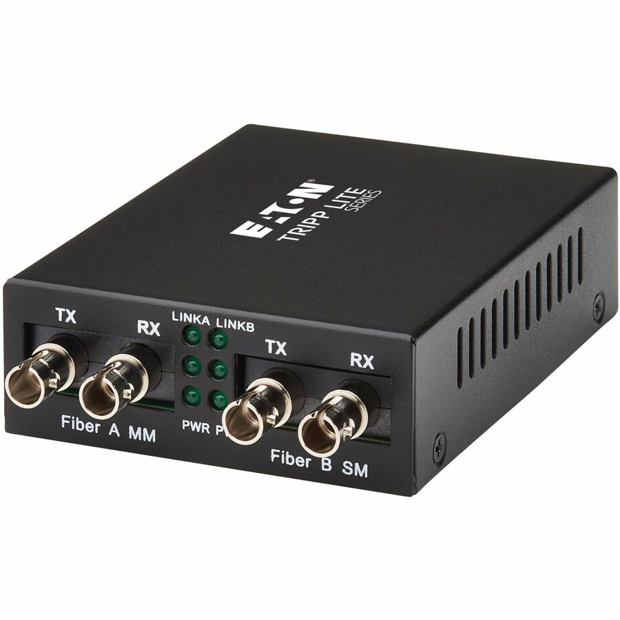 TRIPP LITE SERIES 100 MB ST TO 100 MB ST MODE CONVERTER - 1310 NM COMPATIBLE, UP