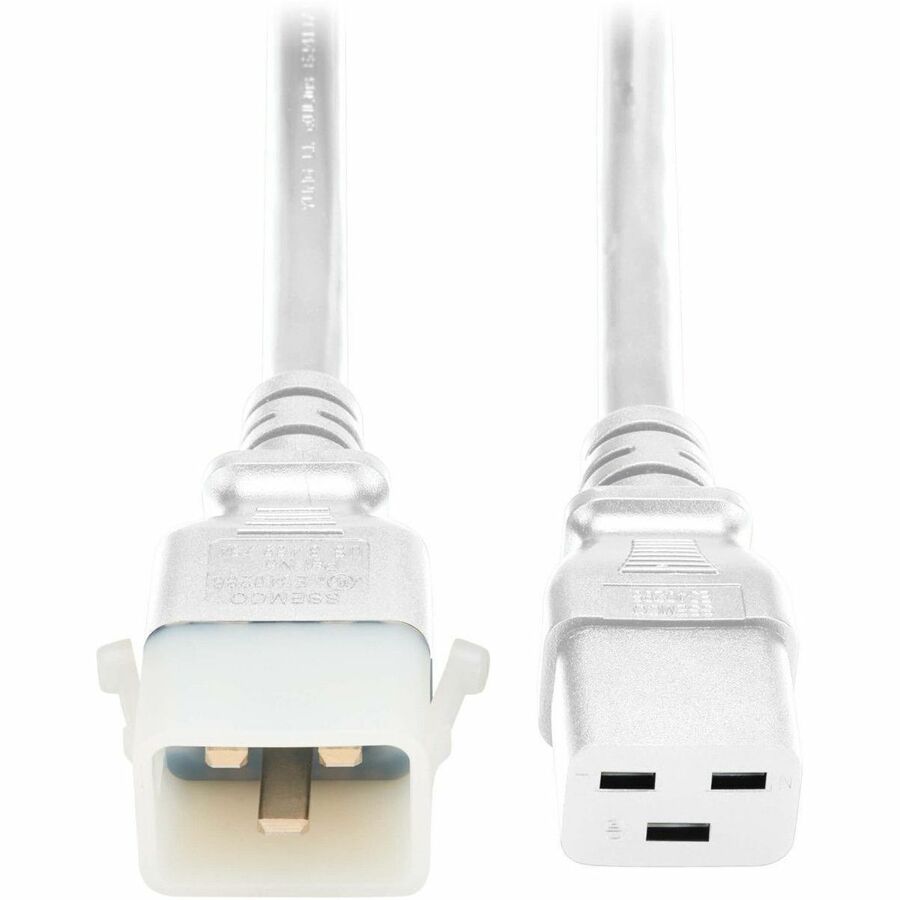 PDU POWER CORDS, C19 TO P-LOCK C20 - HEAVY-DUTY, 20A, 250V, 12 AWG, 3 FT. (0.9 M