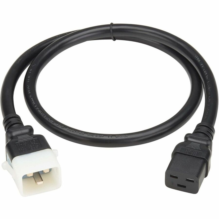 PDU POWER CORD, C19 TO P-LOCK C20 - HEAVY-DUTY, 20A, 250V, 12 AWG, 4 FT. (1.2 M)