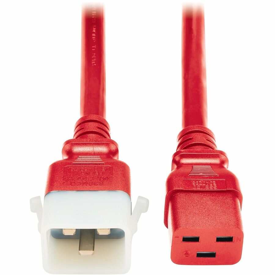 PDU POWER CORDS, C19 TO P-LOCK C20 - HEAVY-DUTY, 20A, 250V, 12 AWG, 4 FT. (1.2 M