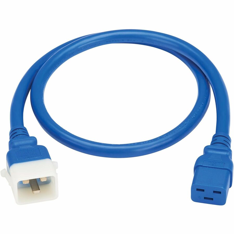 PDU POWER CORDS, C19 TO P-LOCK C20 - HEAVY-DUTY, 20A, 250V, 12 AWG, 6 FT. (1.8 M