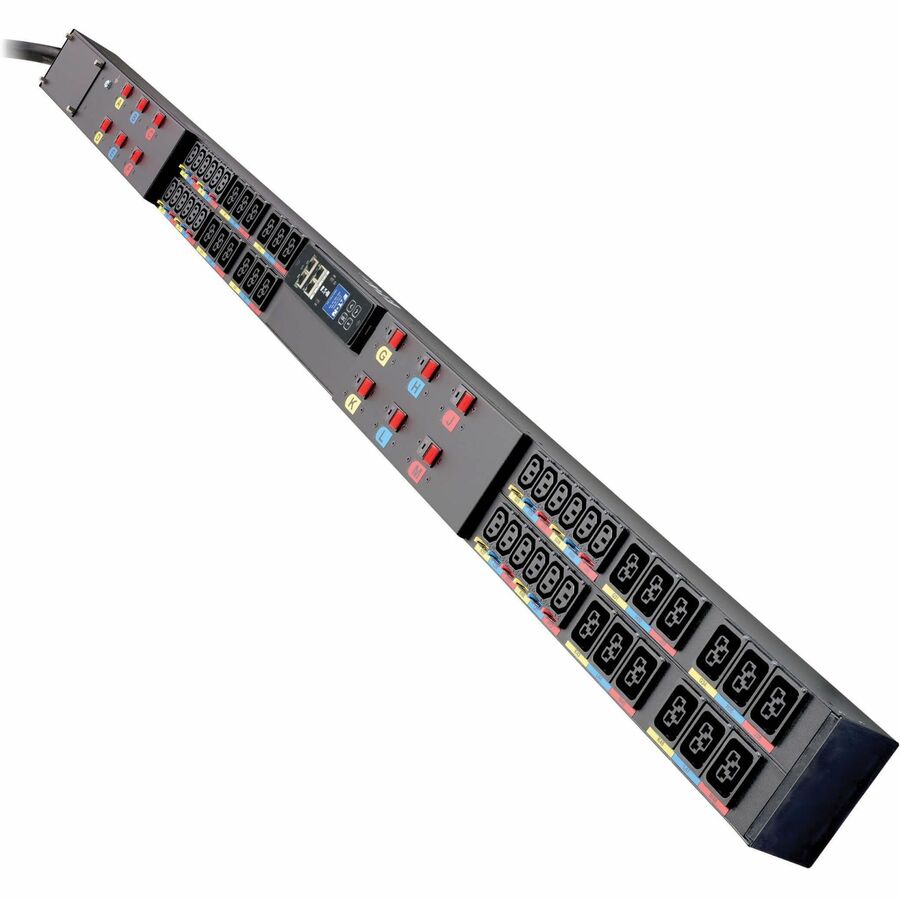 3-PHASE MANAGED HDX RACK PDU G4 208V 48 OUTLETS (24 C13 + 24 C39) 80A 29KW 4100P