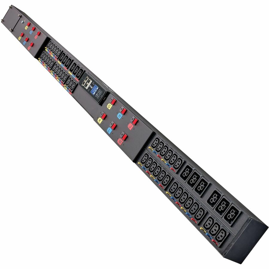 3-PHASE MANAGED HDX RACK PDU G4 208V 54 OUTLETS (42 C13 + 12 C39) 100A 36KW HARD