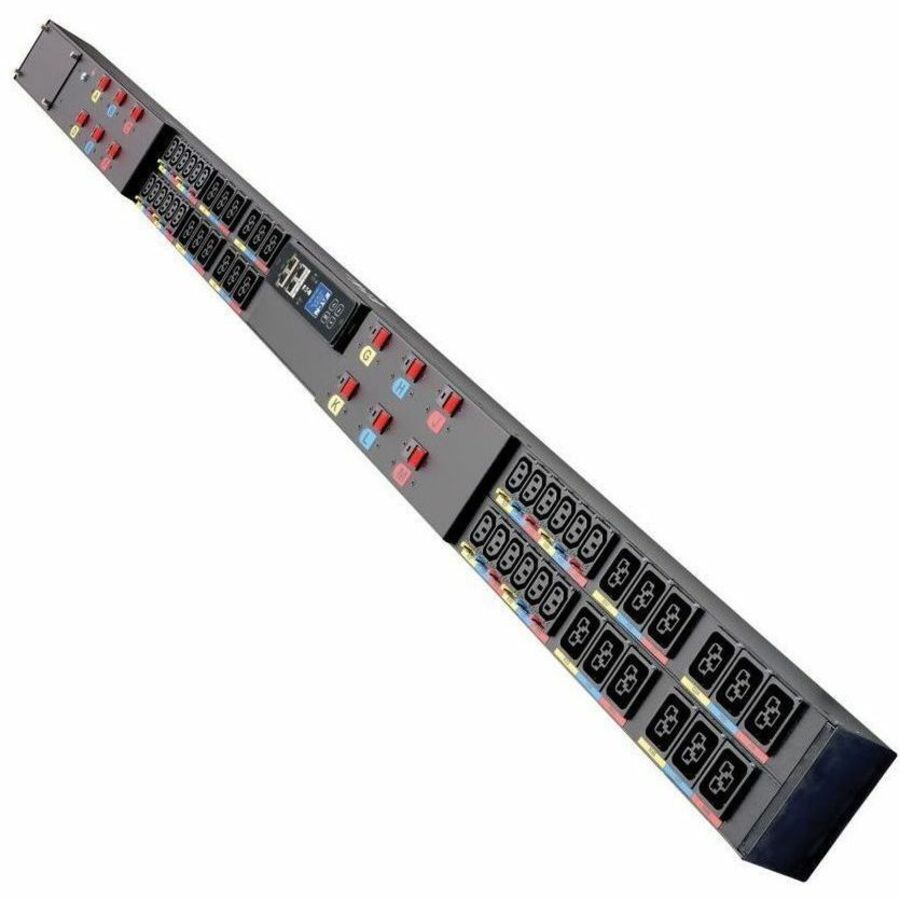 3-PHASE MANAGED HDX RACK PDU G4 208V 48 OUTLETS (24 C13 + 24 C39) 100A 36KW HARD