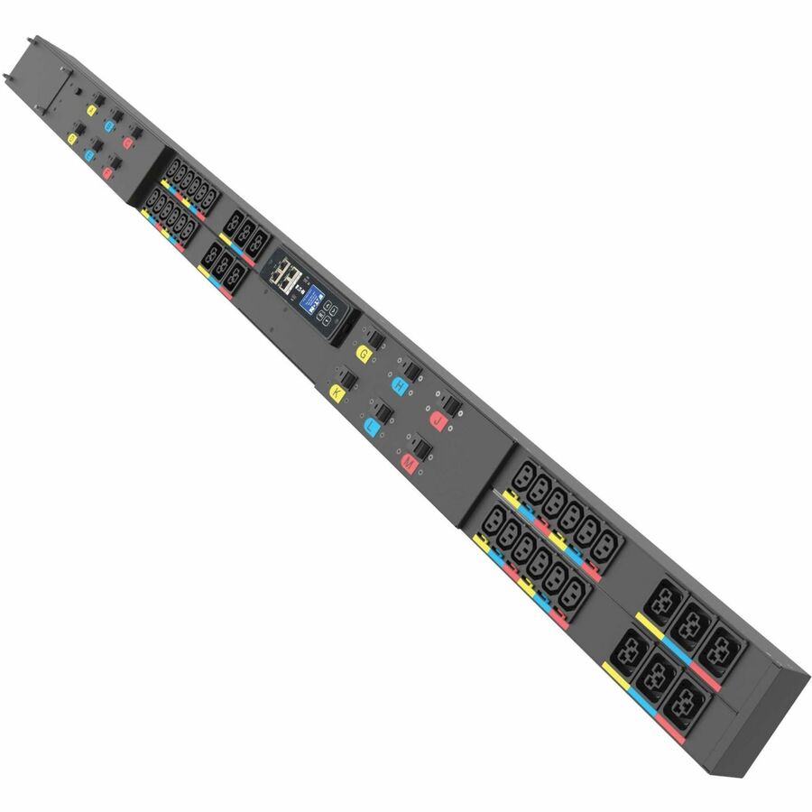 3-PHASE MANAGED HDX RACK PDU G4 208V 36 OUTLETS (24 C13 + 12 C39) 100A 36KW HARD