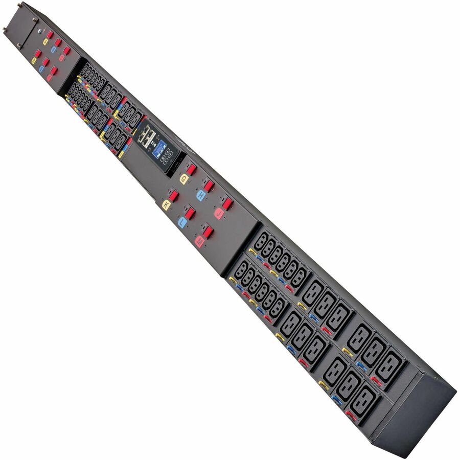 3-PHASE MANAGED HDX RACK PDU G4 208V 48 OUTLETS (24 C13 + 24 C19) 100A 36KW HARD