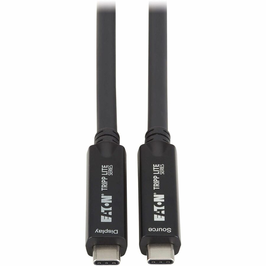 TRIPP LITE SERIES USB-C FIBER ACTIVE OPTICAL CABLE AOC USB 3.2 GEN 2 10GBPS 8K H