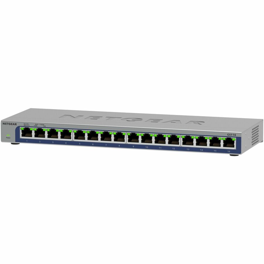 16-PORT GIGABIT ETHERNET UNMANAGED SWITCH GS116V3
