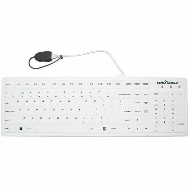 SEAL SILK PRO WATERPROOF KEYBOARD WHITE