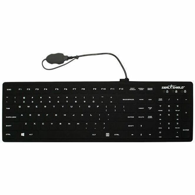 SEAL SILK PRO WATERPROOF KEYBOARD BLACK