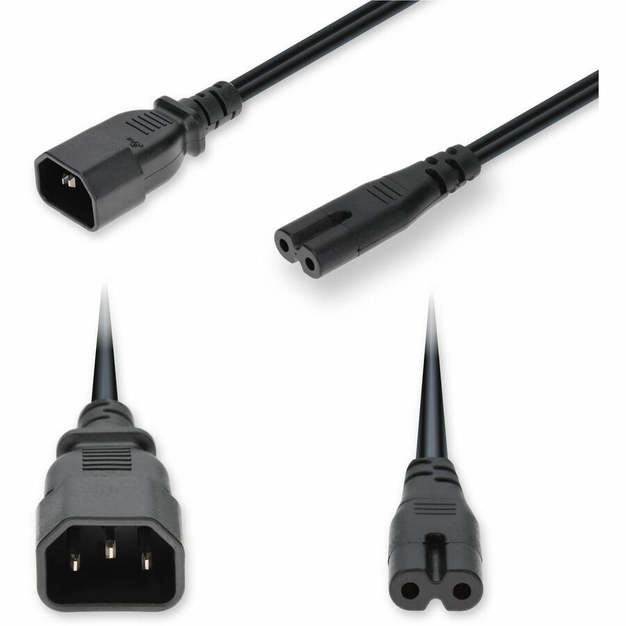 6FT C20 MALE TO C19 FEMALE STANDARD COMMERCIAL TEMP 18 AWG 250V AT 10A PVC SJT (