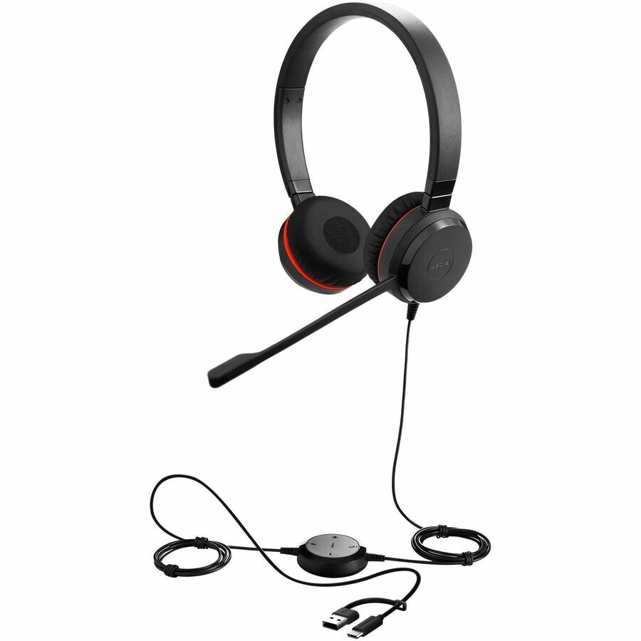 JABRA EVOLVE 30 II STEREO UC, USB C/A