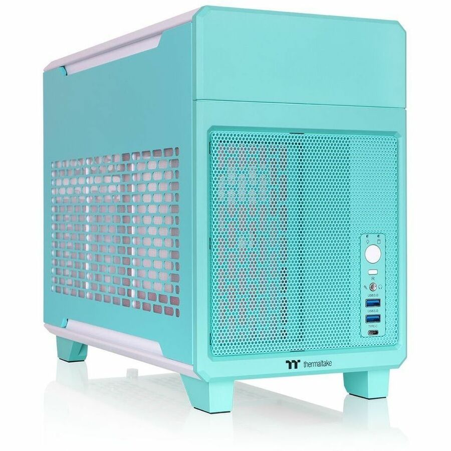 THERMALTAKE TR100 MINI TOWER CHASSIS - MINT STRAWBERRY
