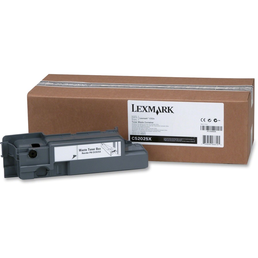 LEXMARK C52025X WASTE CONTAINER FOR USE IN C520,522,524,530,532,534 ESTIMATED YI