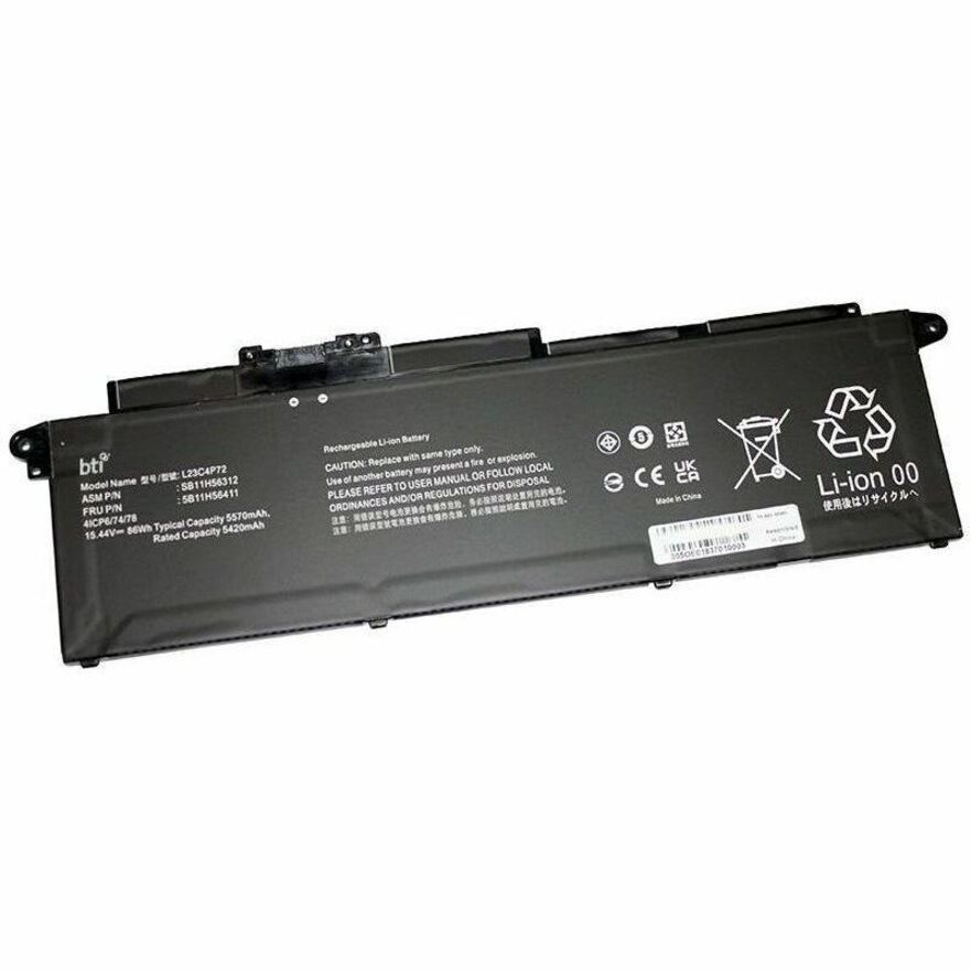 BTI L23C4P72-BTI 4-CELL 15.44V LI-ION NOTEBOOK BATTERY FOR LENOVO THINKPAD T16 G