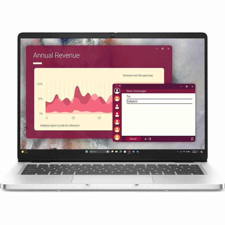 SPL DELL PRO 14 PC14250 CORE_I7_150U 16 GB 256GBSSD 14FHD+NON-TOUCH IRCAMERA INT