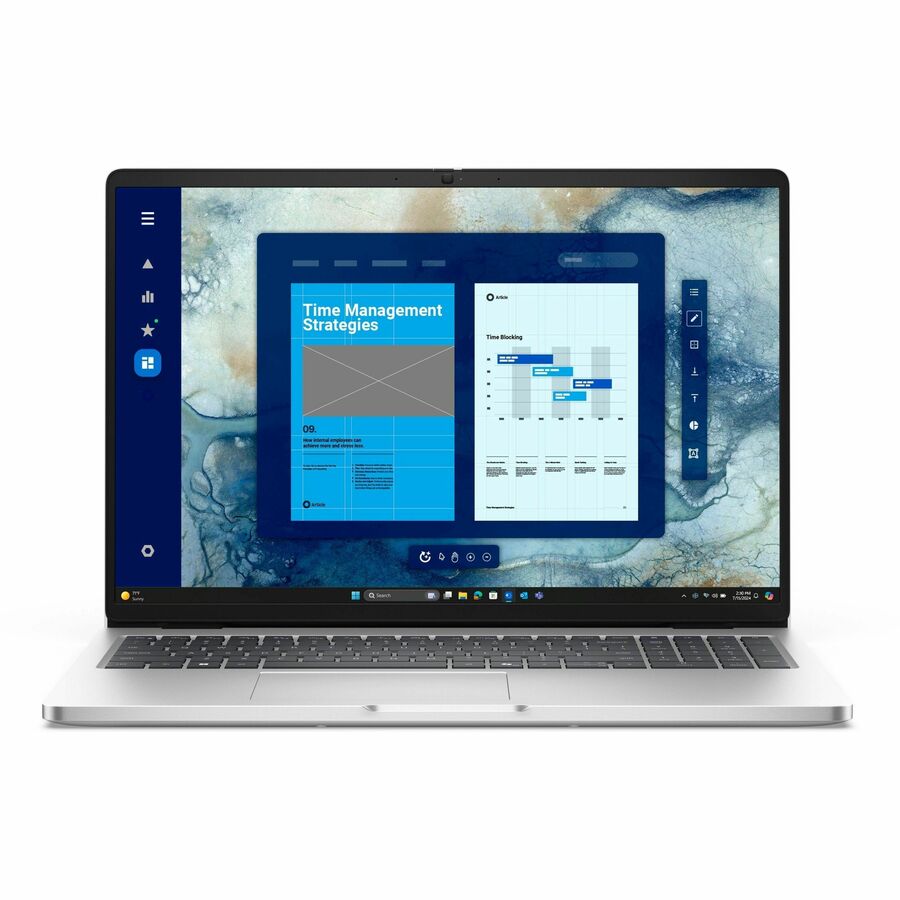 SPL DELL PRO 16 PC16250 ULTRA 5 235U 16 GB 256GBSSD 16FHD+NON-TOUCH IRCAMERA INT