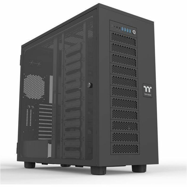 THERMALTAKE AX700 TG SUPER TOWER CHASSIS - BLACK