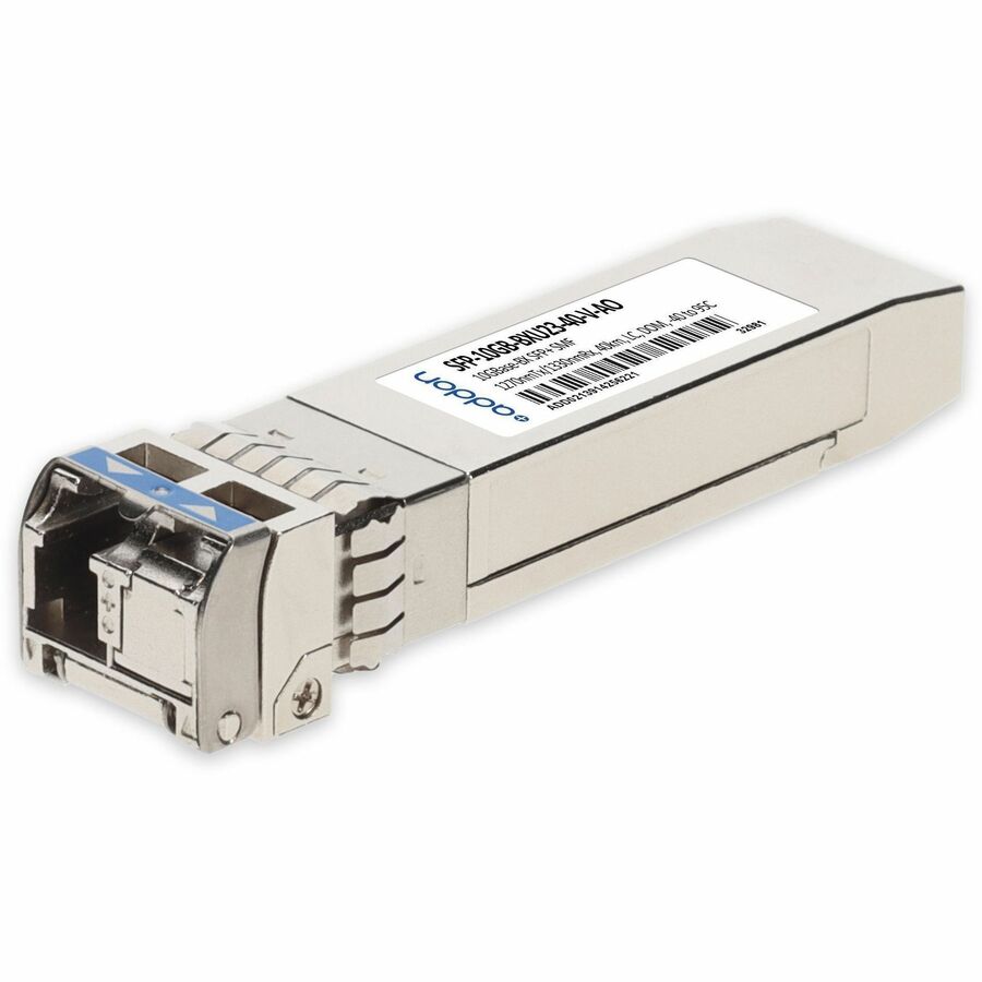 MSA AND TAA 10GBASE-BX SFP+ TRANSCEIVER (SMF, 1270NMTX/1330NMRX, 40KM, LC, DOM,