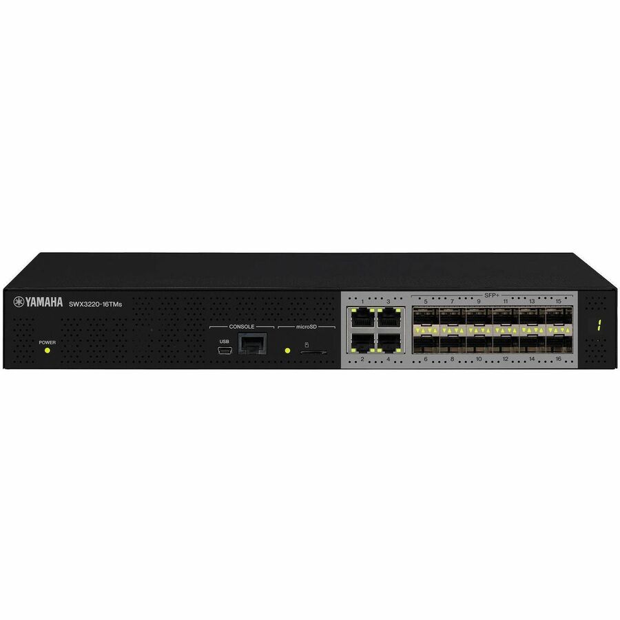 16-PORT, L3 MULTIGIGABIT NETWORK SWITCH WITH 12 SFP+ PORTS; 1RU