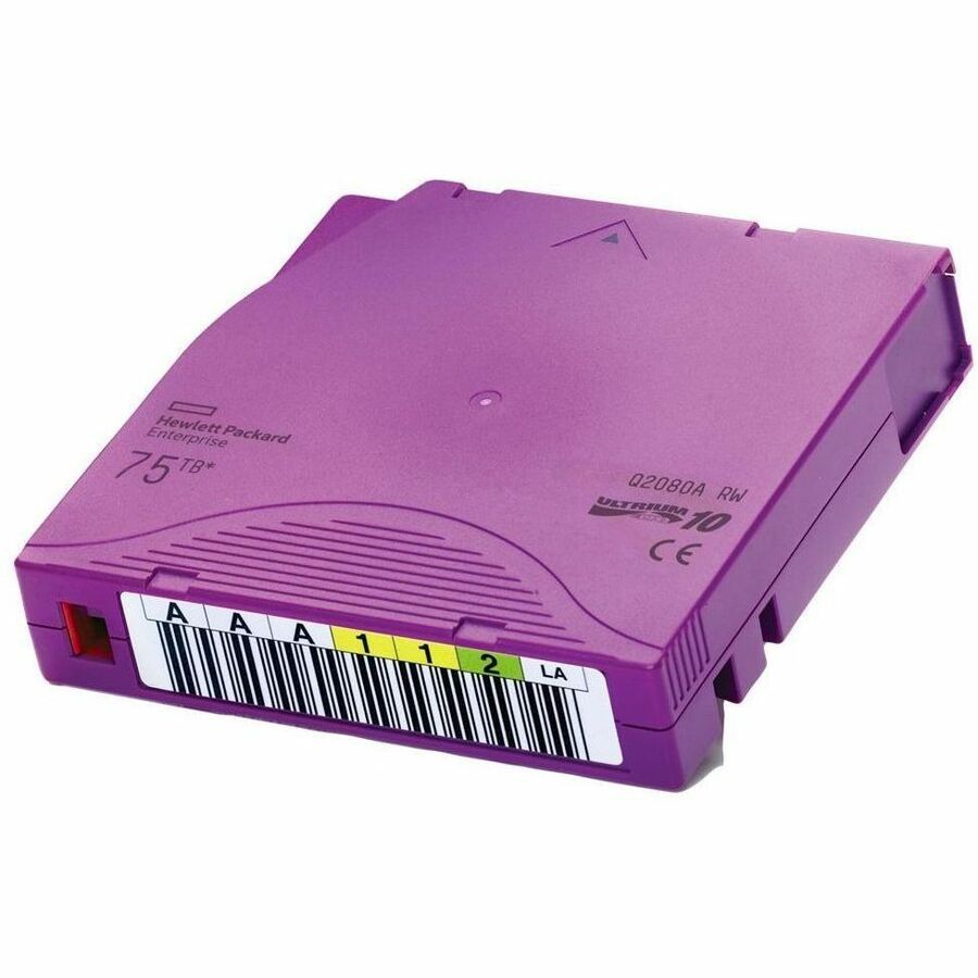 HPE LTO-10 RW CUST LBL NO CASE 20 CRTG